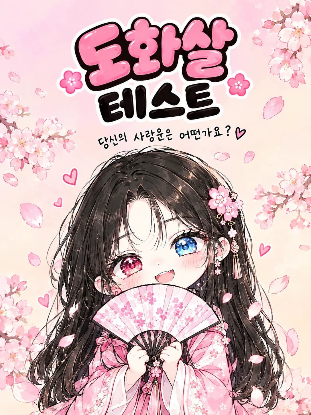 도화살 테스트 — 내 사주에 도화살 몇 개?