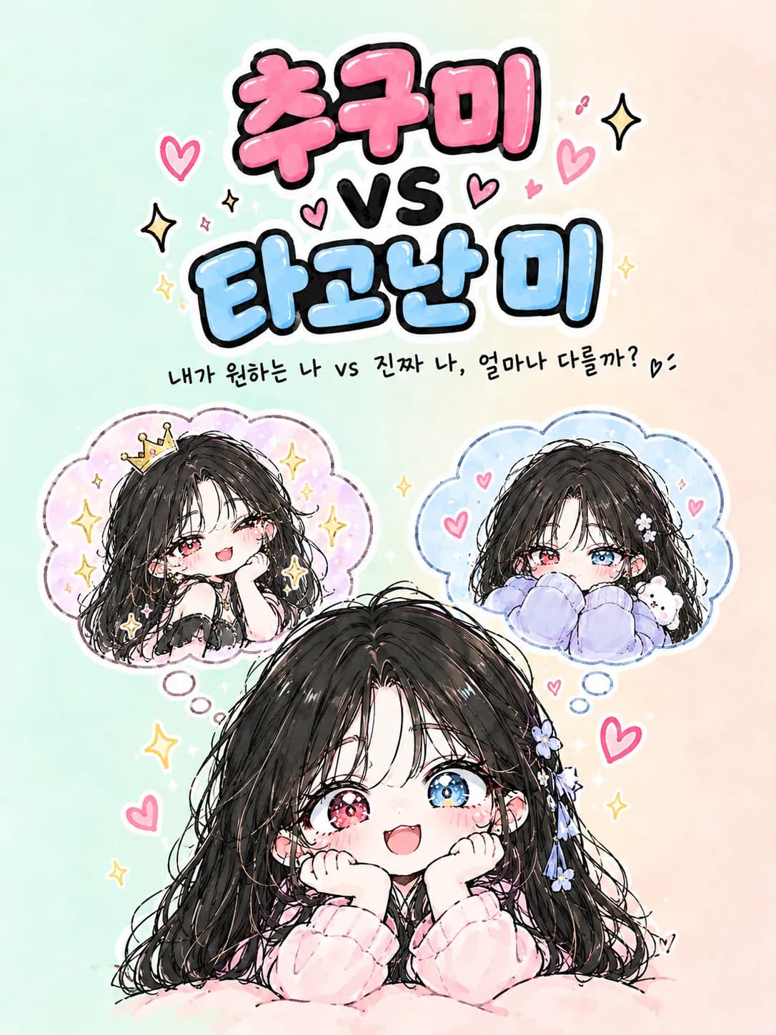 추구미 vs 타고난 미